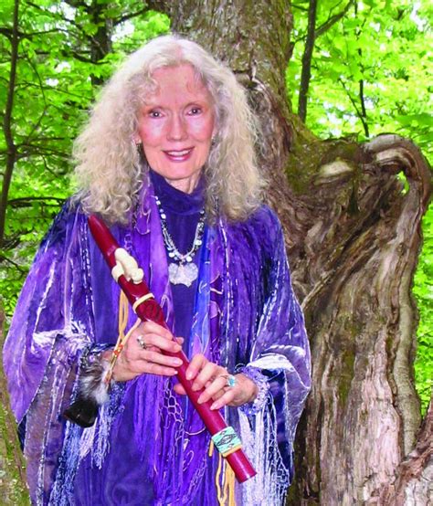 Her husband, Charlie Oakwind, handcrafts her flutes. . Marina raye